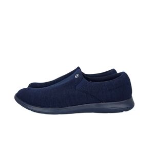 Merinos Wool Womens Blue Casual Walking Comfort Slip On Breathable Shoe Size 11